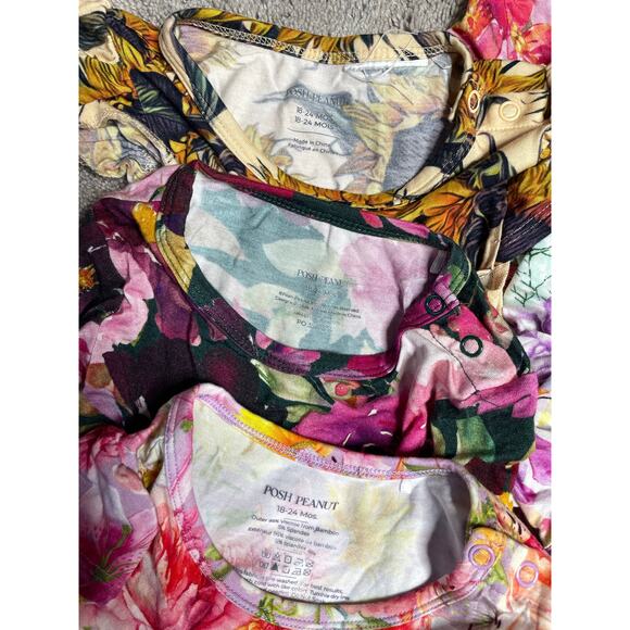 Posh Peanut 18-24 Month Bundle (6) Twirl Dresses One Piece Bodysuit - Picture 8 of 9